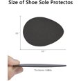 thumbnail image 5 of NOGIS 3 Pairs Red Bottom Shoe Sole Protectors for High Heels Shoes,Non Slip Shoe Pads for Grips on Bottom of Shoes,Self-Adhesive Anti-Slip Shoe Grips Cushions for Man and Women(3.5"x2.5",Black), 5 of 7
