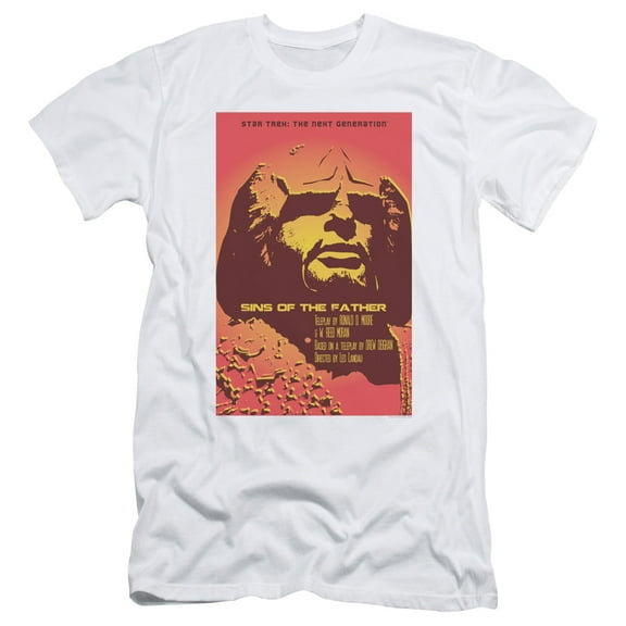 Star Trek Tng Season 3 Episode 17 Adult 30/1 T-Shirt White