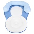 thumbnail image 4 of Almohada de algodón para bebé recién nacido, cojín antivuelco para posicionamiento del sueño, para bebés de 0 a 12 meses, color azul, 4 of 7
