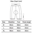 thumbnail image 5 of Pantalones cortos de ciclismo para hombre acolchados en 3D con mallas para montar en bicicleta de secado rápido brillar Electrónica, 5 of 5