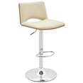 thumbnail image 2 of Home Square Swivel Back Barstool in Walnut Finish - Set of 3, 2 of 9