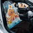 thumbnail image 3 of XYZCANDO Car Seat Towel Cover with Tropical Ocean Octopus Design, Car Seat Protector for Post Workout and Beach Trips, 3 of 11