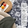 thumbnail image 6 of TWINNIS Boho Rug for Living Room Persian Rug Vintage Rug Boho Carpet for Bedroom,Gray,5'x8', 6 of 8