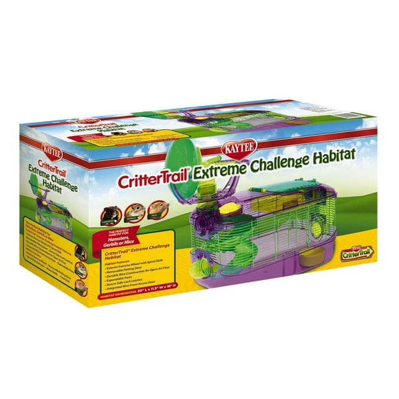 Habitat pour hamsters Kaytee Crittertrail Extreme Challenge