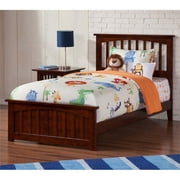 Leo & Lacey Twin XL Spindle Bed in Walnut