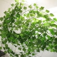 thumbnail image 5 of 1PCS 2.4m Artificial Decoration Ivy Leaf Garland Vivid Vine Rattan Leaf Grass Plants Grape Leaves For Home Garden Party Decor, 5 of 5