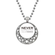 thumbnail image 1 of Lema nunca poner fuera de lo que puede hacer hoy hasta mañana Collares Colgante Retro Moon Stars Jewelry Unbranded M, 1 of 3