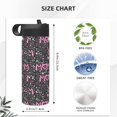 thumbnail image 4 of Bingfone Lovely Mom Ever Print 18oz Sports Insulated Kettle With Straw, Leakproof & BPA Free, Drinking Sports Water Bottle for Fitness, Gym & Outdoor, 4 of 8