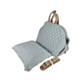 thumbnail image 2 of Bolso de viaje para perros gato bolso de transporte saliente para gatos pequeños y medianos gatito de Gris azul, 2 of 8