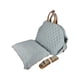 thumbnail image 2 of Bolsa de viaje para transportar mascotas, antideslizante, cómoda, para gatos y conejos. Gris azul, 2 of 9