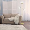 thumbnail image 4 of Elegant Designs 3 Light Floor Lamp with Scalloped Glass Shades, 4 of 8