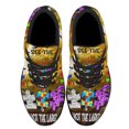 thumbnail image 2 of Autism Awareness Halloween Shoes Sneakers for Women Men Black Size 12, 2 of 7