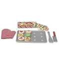 thumbnail image 4 of Juego de comida Melissa & Doug con forma de galletas navideñas de madera, 4 of 17
