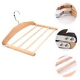 thumbnail image 3 of HINTRMENT Wooden Hanger Multi Layer Hangers For Pants 1Pack 15X14X0.5In, 3 of 6