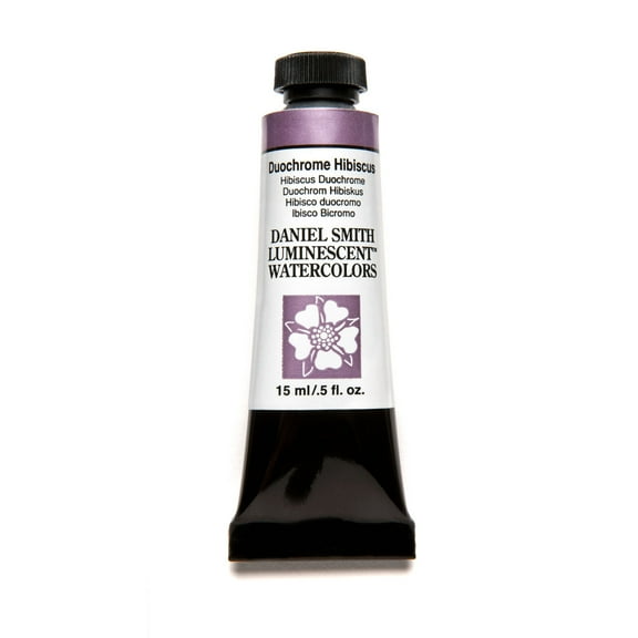 Daniel Smith Extra Fine Watercolor, 15 ml, Duochrome Hibiscus