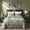 Green, variant on Flymme Reversible Brown Boho King/Cal King Quilt Set, 3-Piece Bohemian Aztec Microfiber Bedspread, Soft Lightweight All-Season Coverlet (1 Quilt, 2 Shams)