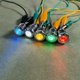 thumbnail image 3 of 5 piezas 12 V-24 V CC 12 mm Luz indicadora LED Luz indicadora impermeable de acero inoxidable (5 colores), 3 of 5