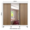 thumbnail image 3 of Ropero Closet Madesa Royale 3 Puertas 1 Espejo B/M CP, 3 of 5