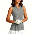 thumbnail image 5 of Admvng Womens Tank Top Breathable Sleeveless V Neck Golf Athletic Tennis Workout Camisole Blouse, 5 of 9