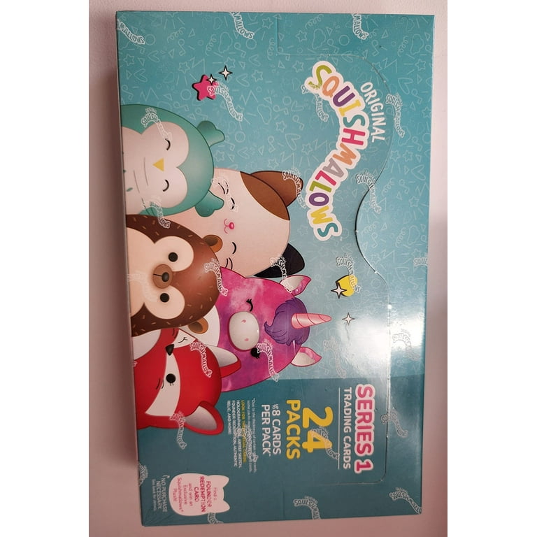 Squishmallows Official Kellytoy Sticker Book and Trading Cards Bundle Pack  Gift Set (Sticker Book & Trading Cards)