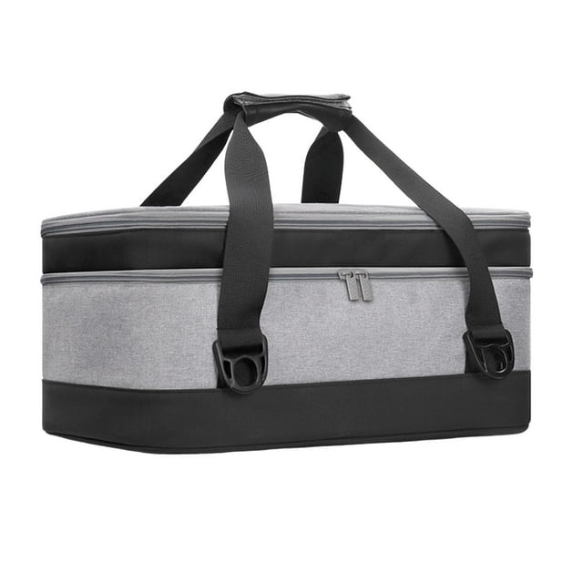 Funda protectora para aspiradora de doble capa, soporte para boquilla, estuche de transporte, bolsa de almacenamiento para aspiradora, accesorios para tela oxford Sunnimix Bolsas de almacenamiento más limpias