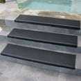 thumbnail image 4 of Rubber-Cal  Coin-Grip Commercial Rubber Step Mat Stair Tread (Set of 6) 10"x48", 4 of 5