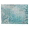 thumbnail image 2 of Addison Rugs Chantille Indoor/Outdoor Transitional Abstract Teal Washable Rectangle Rug, 1'8" x 2'6", 2 of 6