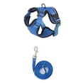 thumbnail image 2 of Cat Harness and Leash Set, Escape Proof Safe Adjustable Kitten Vest Harnesses for Walking, Easy Control Soft Breathable Mesh Jacket with Reflective Strips for Cats,Dark Blue S, 2 of 9