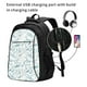 thumbnail image 2 of Balery Dragonfly Mochila con carga USB para hombre y mujer - Mochila impermeable y antirrobo para laptop con puerto USB para viajes, trabajo, 2 of 7