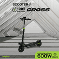 thumbnail image 2 of Scooter Patín eléctrico Cross 600W 10Ah Estructura Negra, 2 of 8