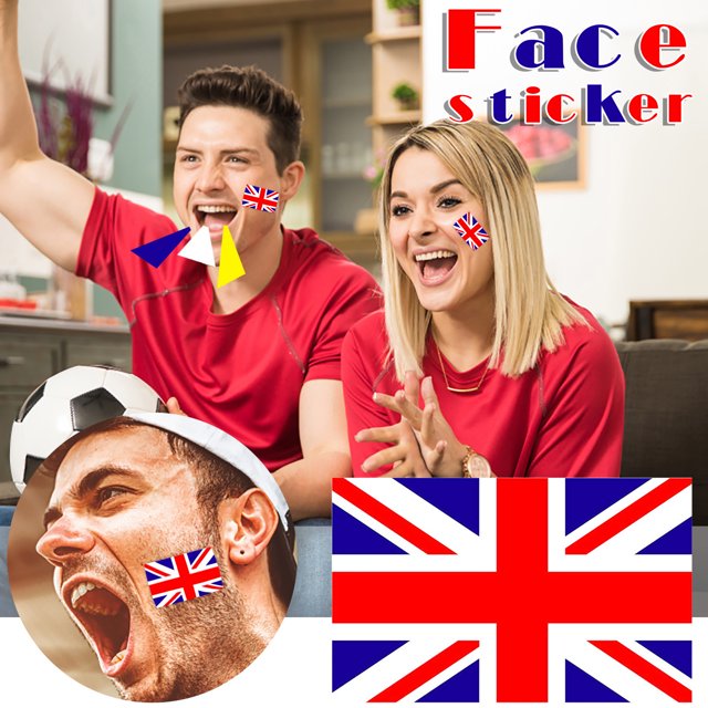 Vaidha -Union UK -Country Flag Temporary Face Sticker