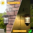 Solar Lantern Outdoor Hanging Wireless Waterproof Solar Lights with