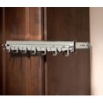 thumbnail image 4 of Rev-A-Shelf Sidelines CSWBRSL-14-SC-1 14 Inch Swivel Belt Rack, Satin Chrome, 4 of 4