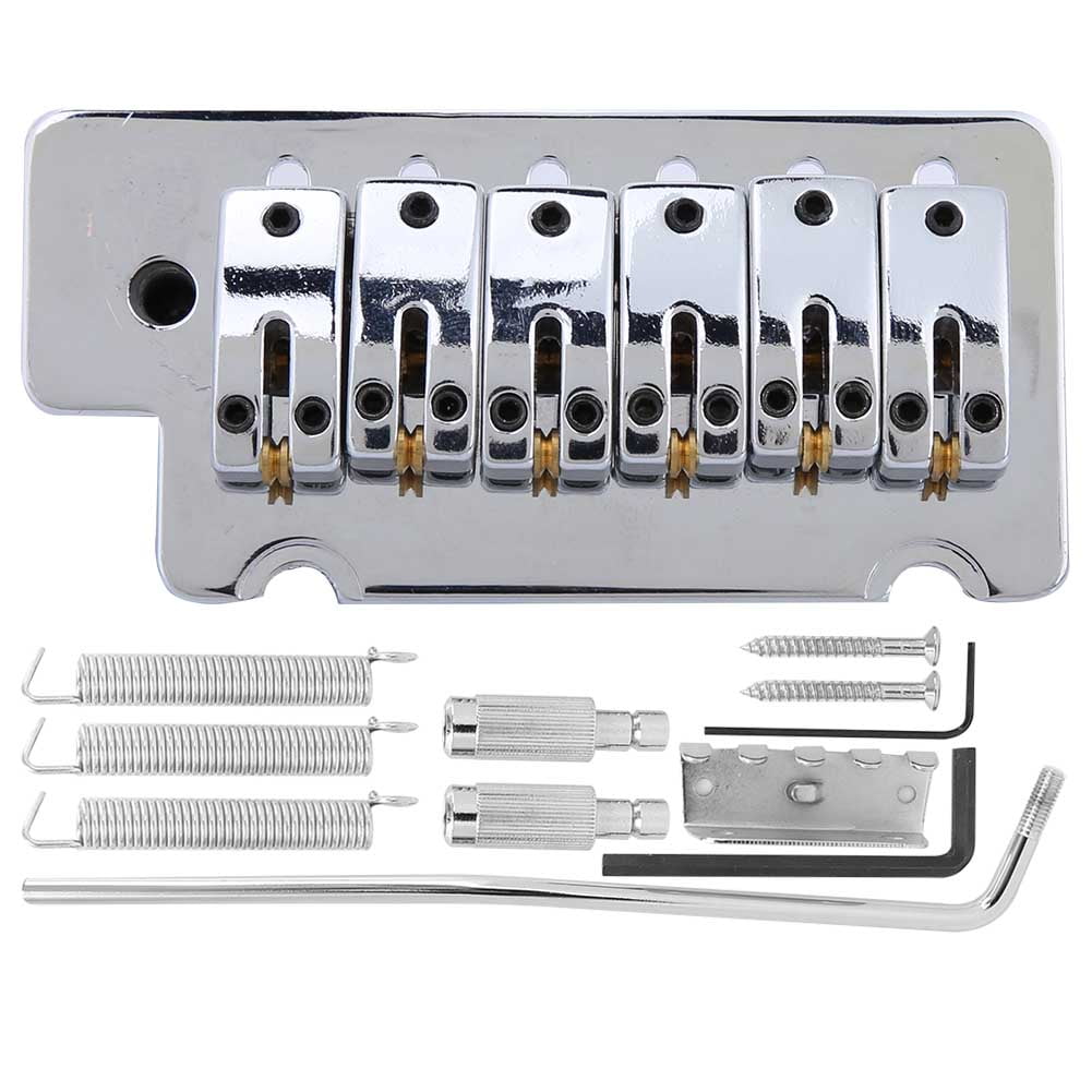 6 Strings Electric Guitar Tremolo Bridge Set Guitar Accessory Replacement Part