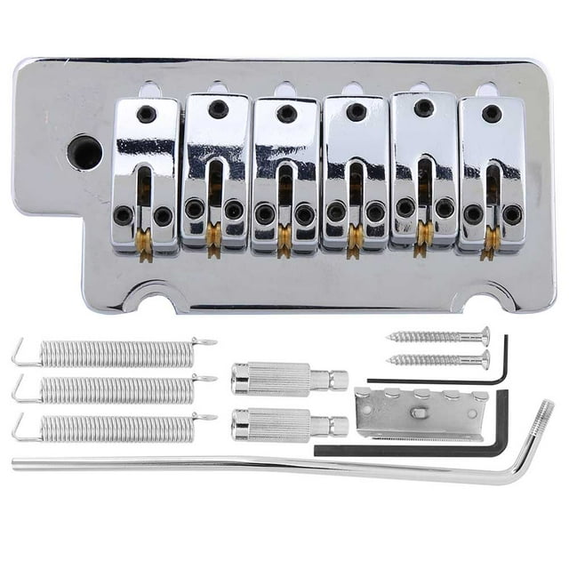 Juego de puente trémolo, guitarra eléctrica de 6 cuerdas, cuerdas de puente trémolo para guitarra, puente trémolo de guitarra, funcionalidad inteligente
