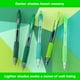 thumbnail image 5 of Pilot, bolígrafos de gel G2 Premium, paquete G2 Boost Greens, The Colors of Balance, paquete de 8, punta fina de 0,7 mm, varios, 5 of 7