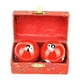 thumbnail image 3 of Bolas de Baoding Cola de 2 piezas con caja de almacenamiento para aliviar la rigidez rojo, 3 of 8