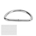 thumbnail image 1 of Anillos en D para collar de perro, 100 anillos en D, accesorio para collar de perro, anillos en forma de D, eficiencia óptima, 1 of 12