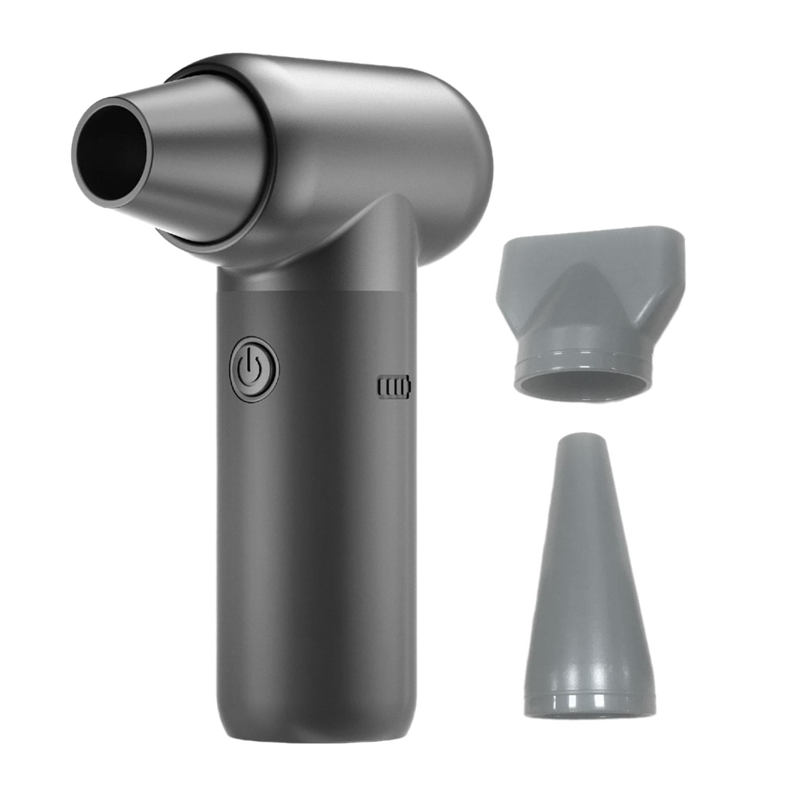 Tongina Cordless Hair Dryer Blow Dryer Household Fast Drying 3 Mouthes Portable Engine Fan Powerful Blow Dryer for Keyboards black