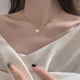 thumbnail image 5 of Collar Con Colgante De Copo De Nieve De Cristal, Collar De Moda, Regalos De Joyería Navideña Para Niñas Y Mujeres Monstrate AP007028-01, 5 of 6