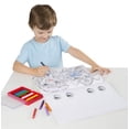 thumbnail image 2 of Melissa & Doug Wacky Faces - Googly Eyes Coloring Pad Toy, 2 of 3