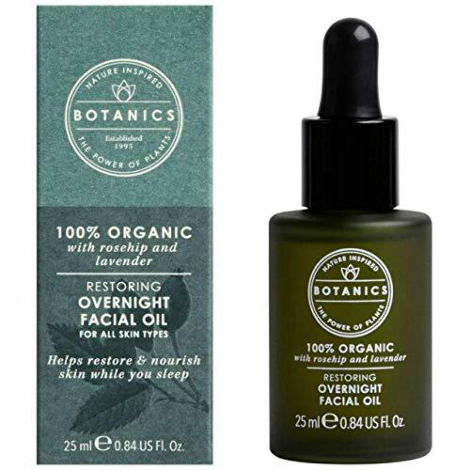 Botanics Organic Restoring Overnight Facial Oil