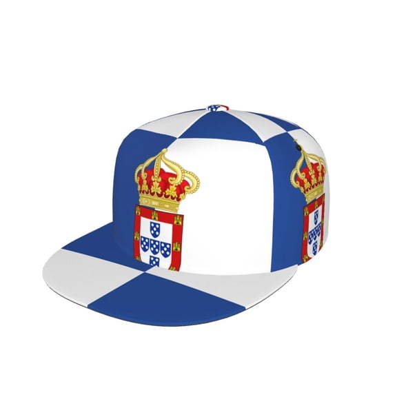 Snapback Hats For Men Women Portugal Alternative Flag Flat Bill Brim Baseball Cap Printed Hat