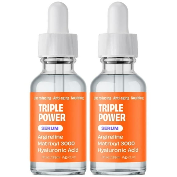 Suero Argireline IQ Natural Ácido Hialurónico para Reforzar Colágeno 1.0oz