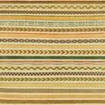 thumbnail image 1 of Ahgly Company Indoor Square Abstract Cinnamon Brown Abstract Area Rugs, 5' Square, 1 of 6