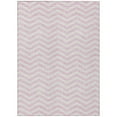 thumbnail image 2 of Addison Rugs Chantille Indoor/Outdoor Transitional Chevron Pink Washable Rectangle Rug, 9' x 12', 2 of 6