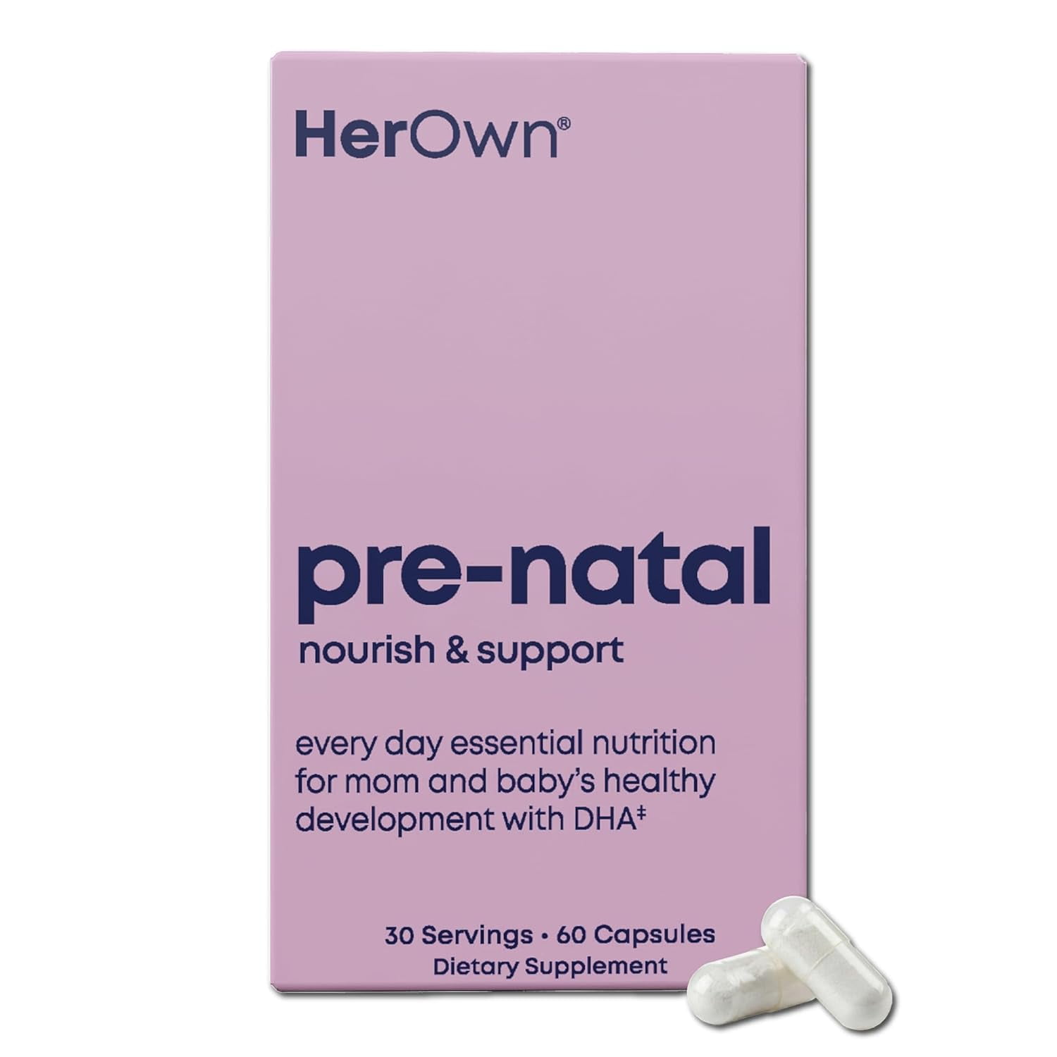 (Pack Of 4) HerOwn Prenatal Multivitamin 60 Capsules