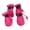 Pink, variant on Dog Feet Covers Protective Shoes for Pet with Adjustable Drawstring Shoes Dogs Thick Grip Booties