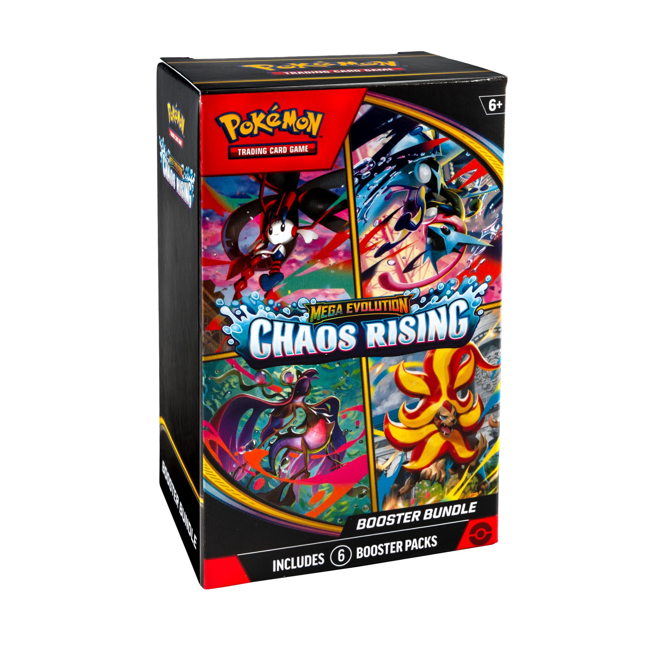 Pokemon Trading Card Games Mega Evolution Chaos Rising Booster Bundle -  Walmart.com