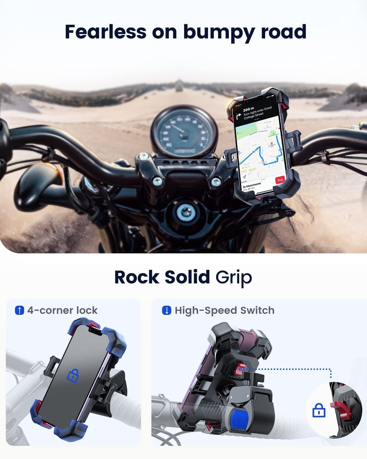 Best motorcycle cell phone holder 2025